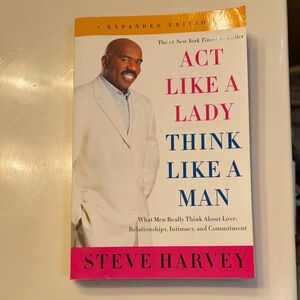 Act Like a Lady, Think Like a Man by - White and Pink Cover